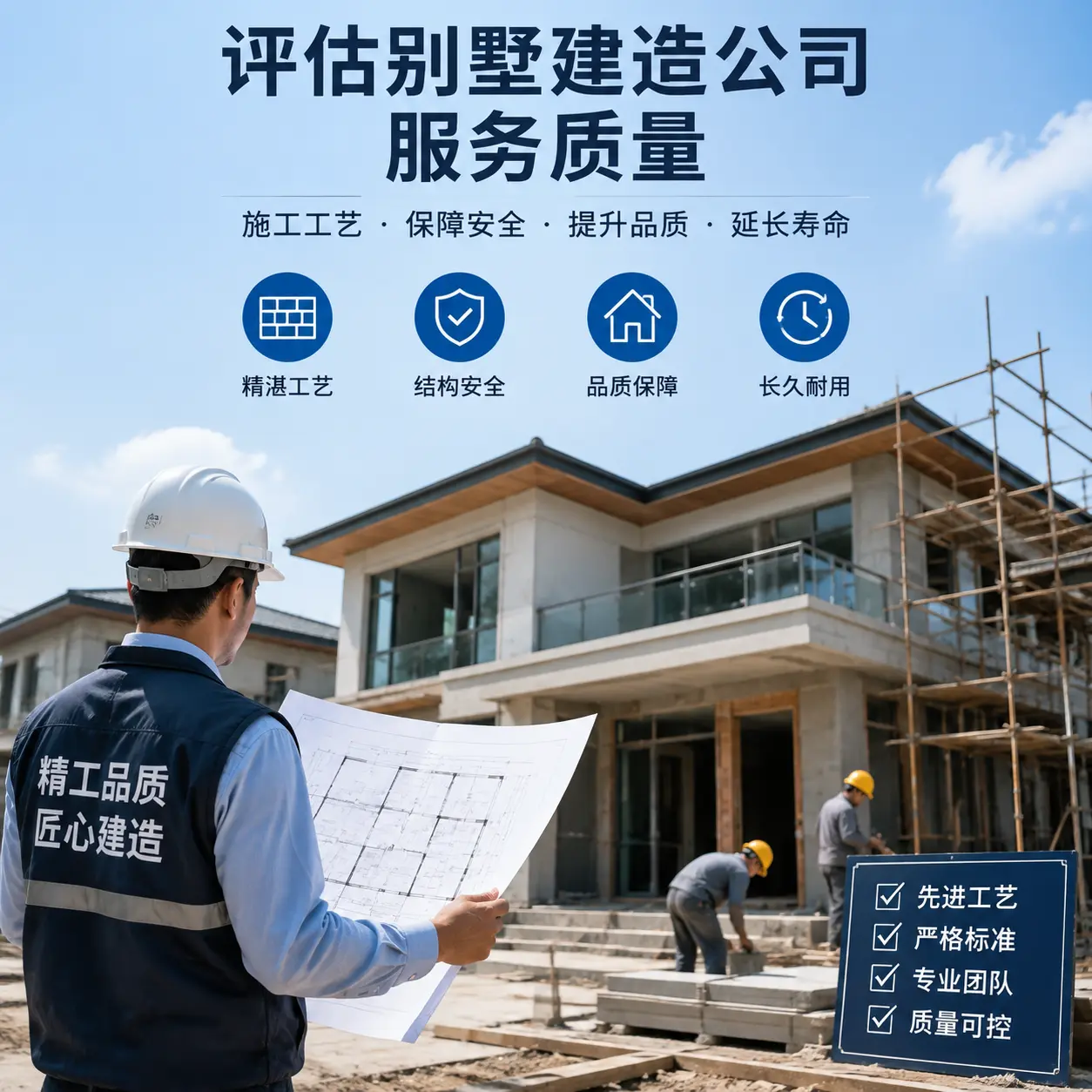 如何评估 花溪 别墅建造公司的服务质量?