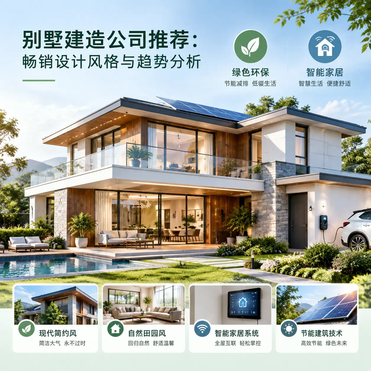 别墅建造公司推荐： 花溪 畅销设计风格与趋势分析