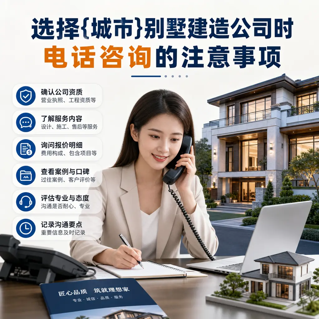 选择花溪别墅建造公司时,电话咨询的注意事项