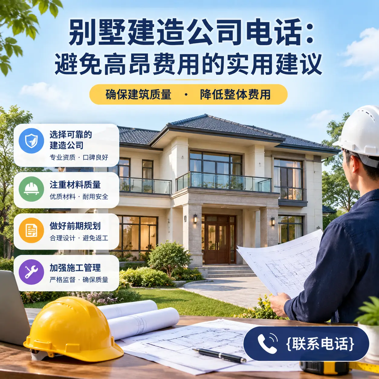 花溪别墅建造公司电话:避免高昂费用的实用建议