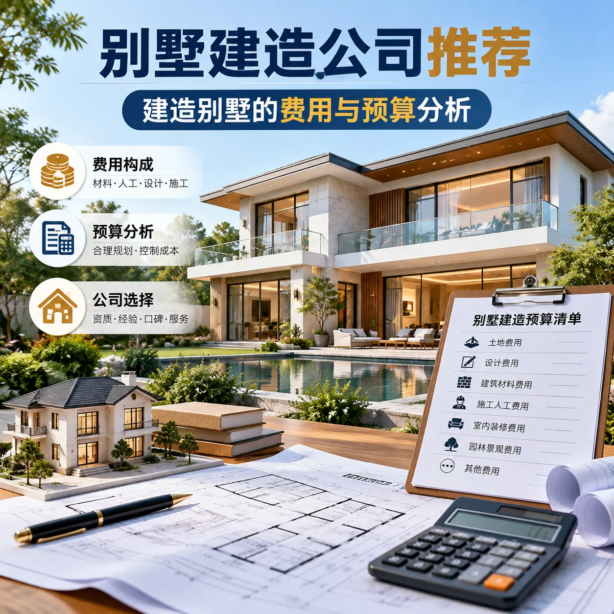 别墅建造公司推荐： 花溪 建造别墅的费用与预算分析