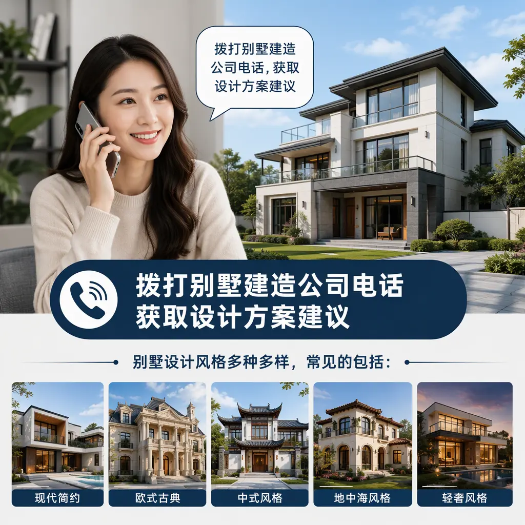 拨打花溪别墅建造公司电话，获取设计方案建议