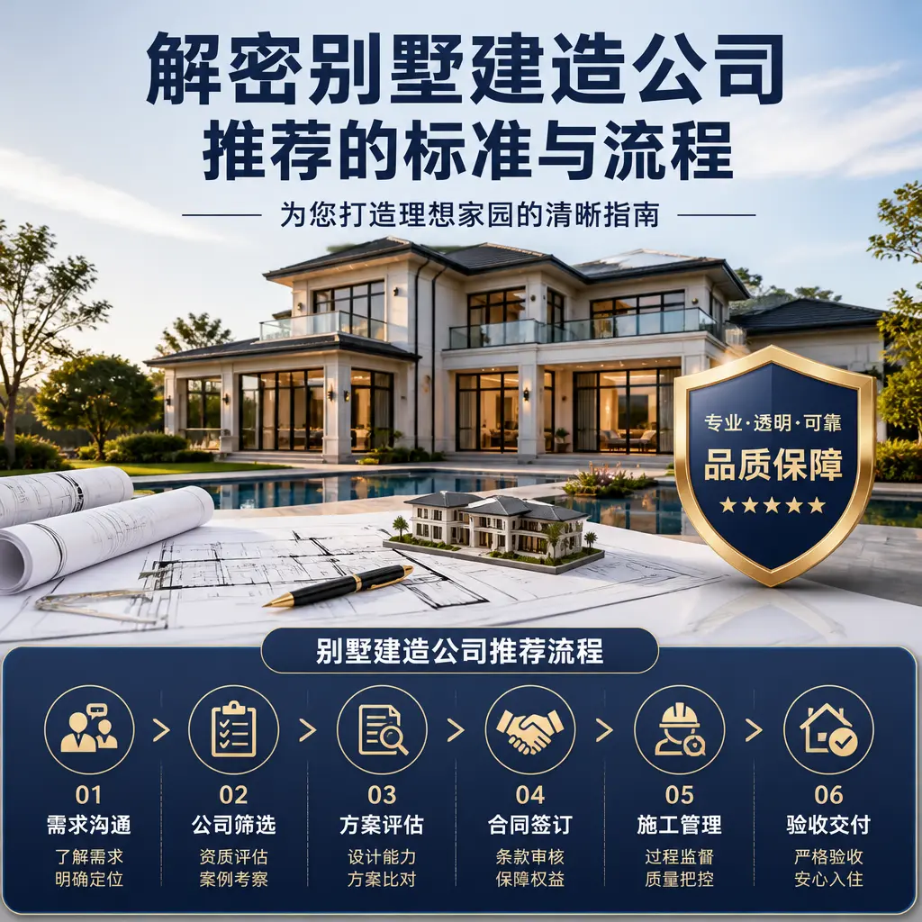 解密别墅建造公司推荐的标准与流程在 花溪