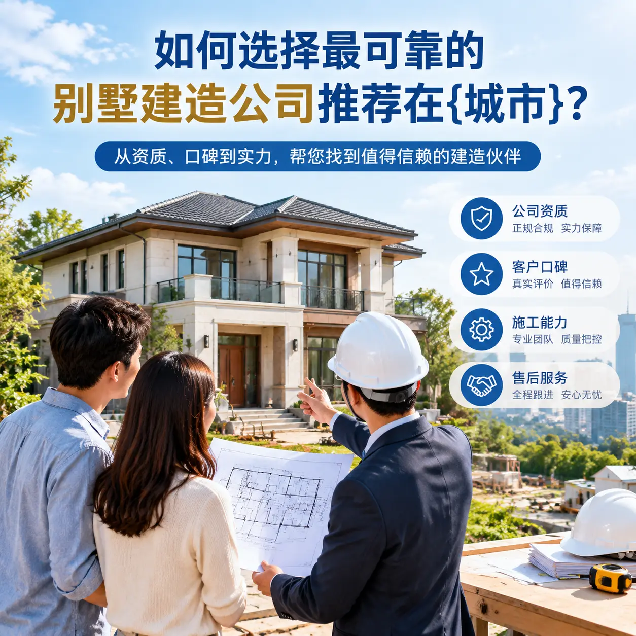 如何选择最可靠的别墅建造公司推荐在花溪?