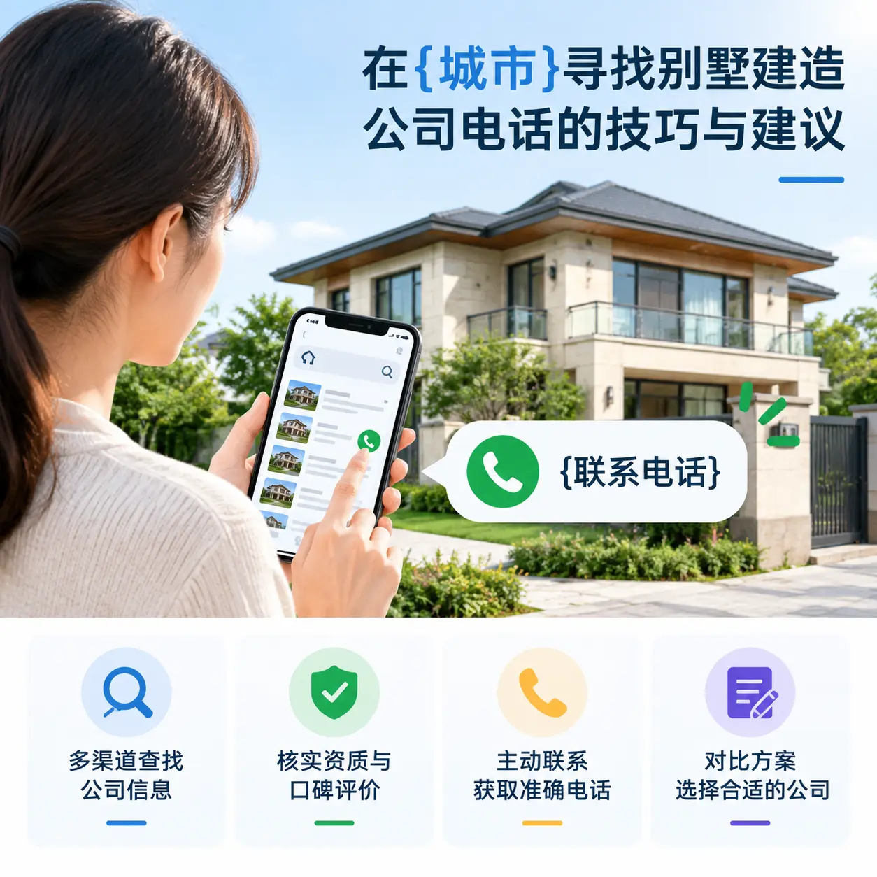 在花溪寻找别墅建造公司电话的技巧与建议