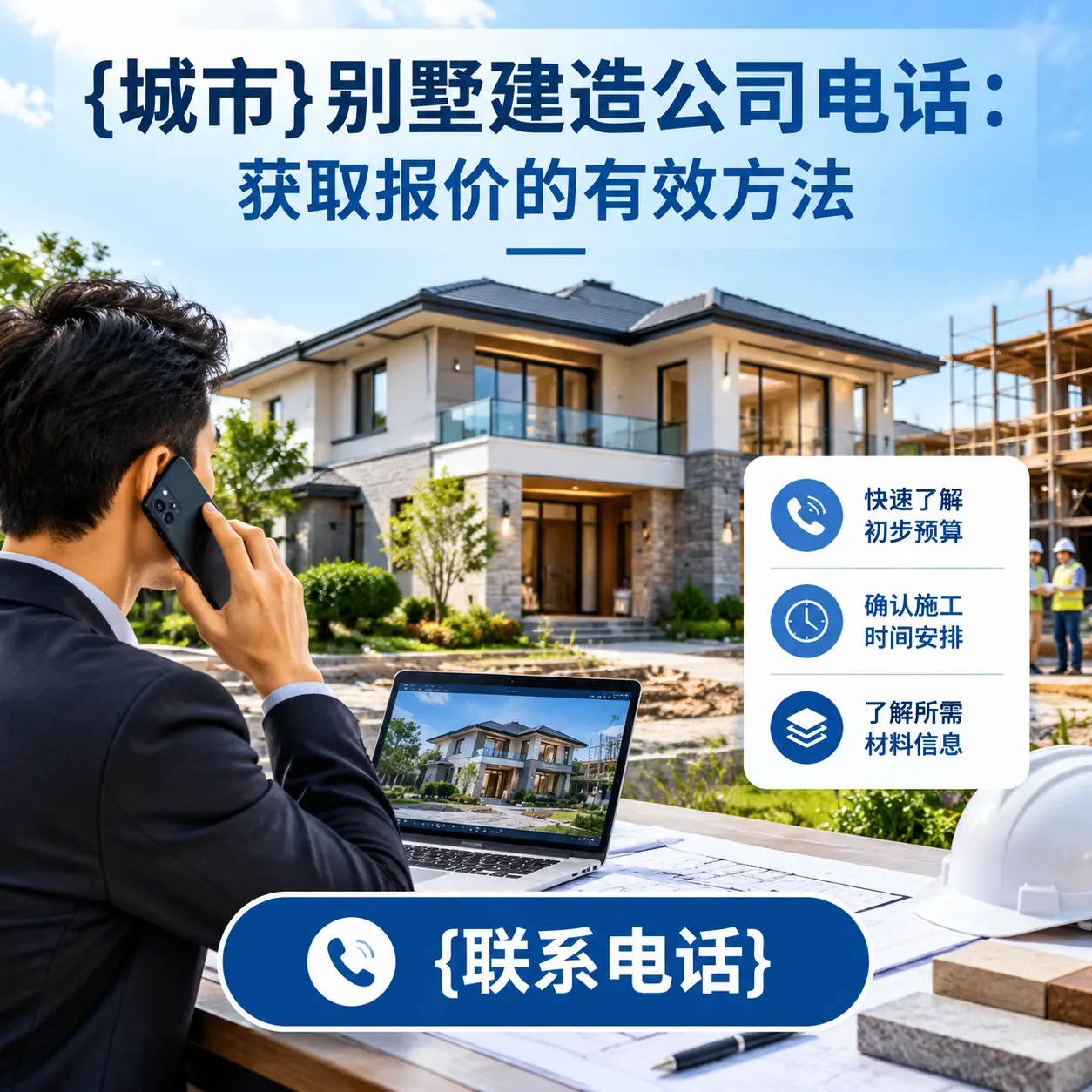 花溪别墅建造公司电话:获取报价的有效方法